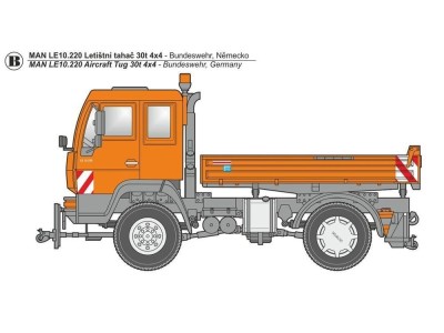 MAN LE 10.220 Bundeswehr Military Aircra 
