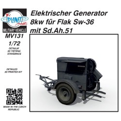 Elektrischer Generator 8kw für Flak Sw-36) mit Sd.Ah.51 1/72 