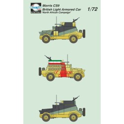 Morris CS9 British Light Armored Car ‘North African Campaign’1/72  2