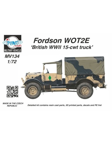 Fordson WOT2 E (15CWT) ‘Wooden Cargo Bed’ 1/72 