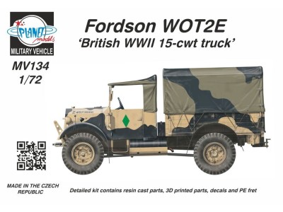 Fordson WOT2 E (15CWT) ‘Wooden Cargo Bed’ 1/72 
