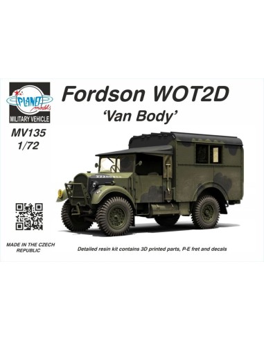 Fordson WOT2D ‘Van Body’ 1/72 