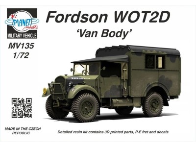 Fordson WOT2D ‘Van Body’ 1/72 