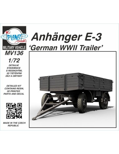 Anhänger E-3 ‘German WWII Trailer’ 