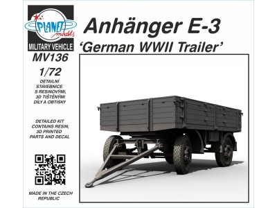 Anhänger E-3 ‘German WWII Trailer’ 