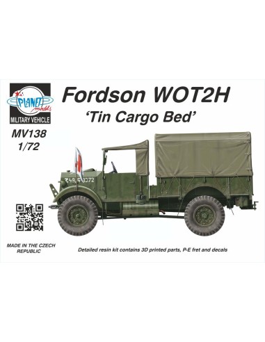 Fordson WOT2H (15CWT) ‘Tin Cargo Bed’ 