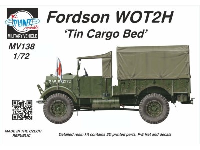 Fordson WOT2H (15CWT) ‘Tin Cargo Bed’ 