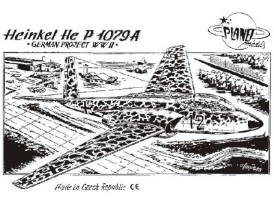 Heikel He P 1079 A WWII Projekte 
