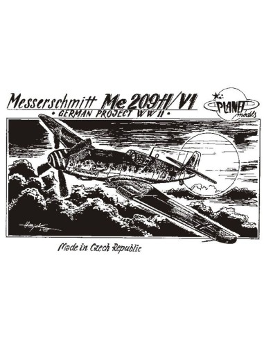 Messerschmitt Me 209 H/V1 WW II Projekte 