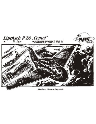 Lippisch P.20 Comet WW II Projekt 