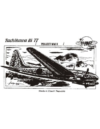 Tachikawa Ki-77 WW II Projekt 