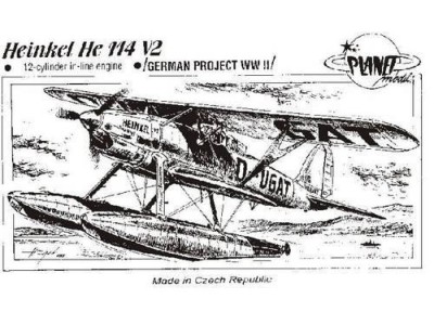 Heinkel He-114 V2 12-Zylinder-Reihentriebwerk 