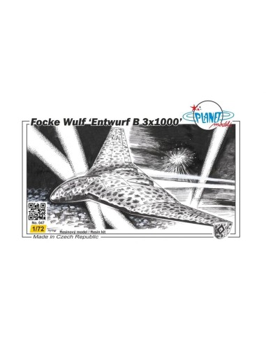 Fw Entwurf B 3x1000 Delta Bomber 