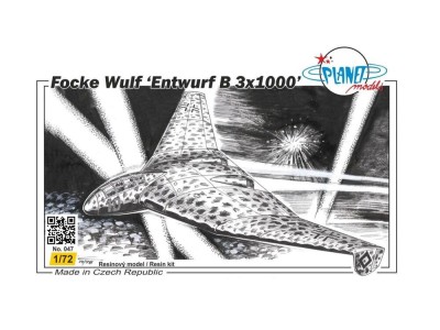 Fw Entwurf B 3x1000 Delta Bomber 