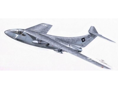 Messerschmitt Me Zerstörer II T-Leitwerk 