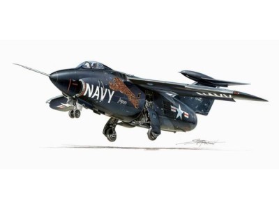 Grumman XF-10F-1 Jaguar Swing Wing 