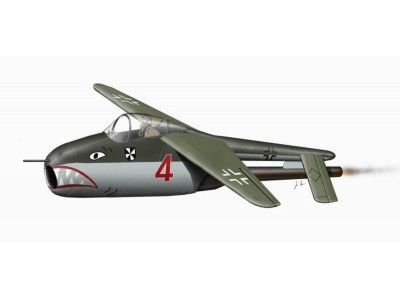 Blohm & Voss P.213 Miniatur.Jäger ''German Fighter Jet Project'' 