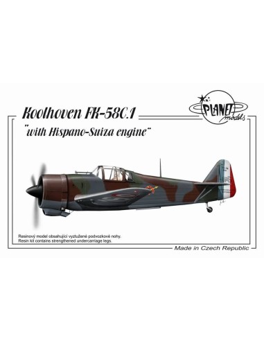 Koolhoven FK 58 With Hispano Suiza Engine 