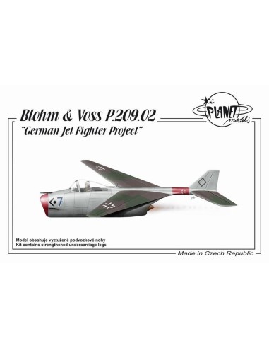 Blohm & Voss P.209 German Jet Fighter Project 