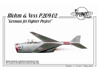 Blohm & Voss P.209 German Jet Fighter Project 