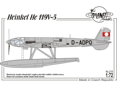 Heinkel He 119 V-5 Float Version 