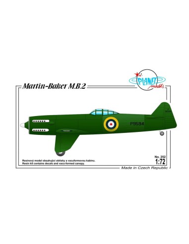 Martin-baker MB-2 British Fighter Protot 