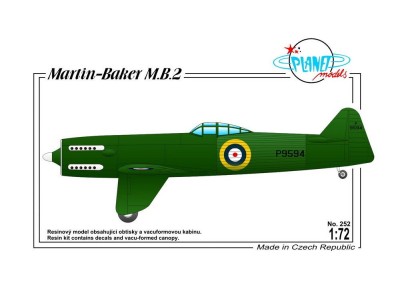 Martin-baker MB-2 British Fighter Protot 
