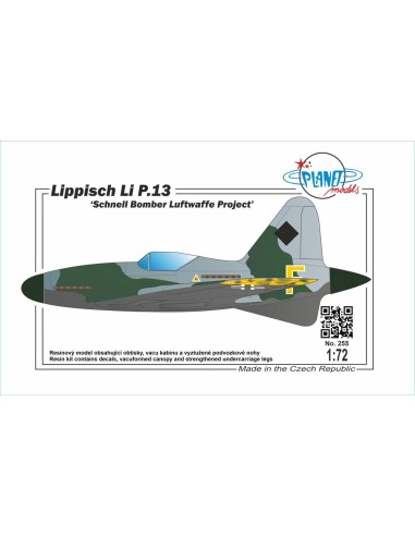 Lippisch Li P.13 Schnell Bomber Luftwaffe Project 