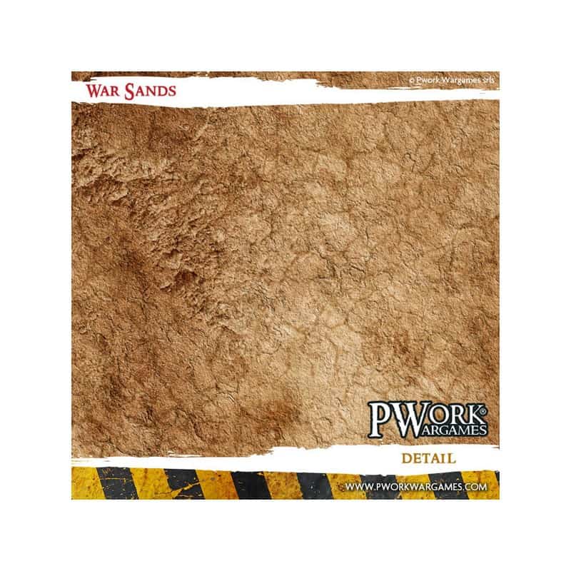 TAPIS DE JEU NEOPRENE WAR SANDS 44X60"