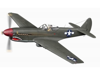 XP 40Q-2 Warhawk, letzte Ausführung 