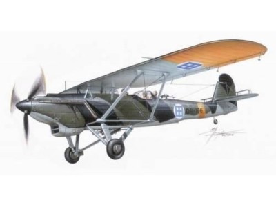 Dornier Do 22 Land with skis 