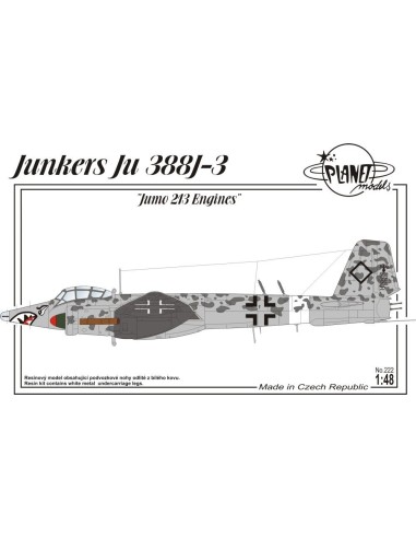 Junkers Ju 338J-3 Jumo 213 engines 