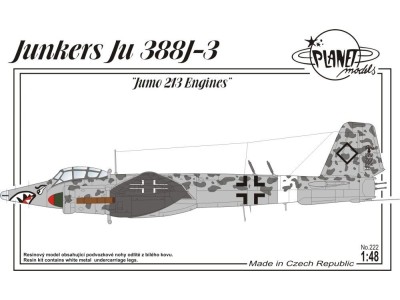 Junkers Ju 338J-3 Jumo 213 engines 