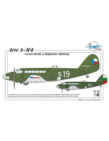Aero A-304 "Czechoslovak & Bulgarian S." 