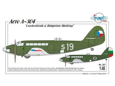 Aero A-304 "Czechoslovak & Bulgarian S." 