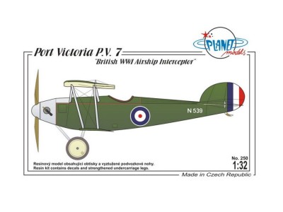 Port Victoria P.V.7 British WWI Airs.In. 
