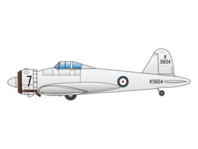 Gloster F.5/34 British Fighter Prototype 