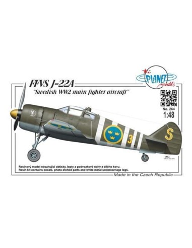FFVS J-22A Swedish WW2 main fighter airc 