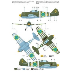 FFVS J-22A Swedish WW2 main fighter airc  2