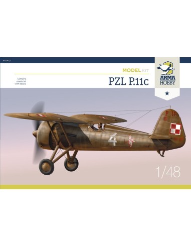 PZL P.11c Model Kit 1/48 