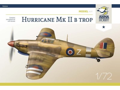 Hurricane Mk IIb Trop Model Kit 