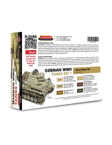 German vehicle WWII set n.1 
