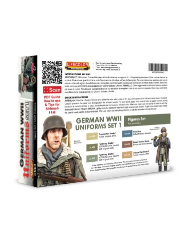 German military uniforms WWII set n.1 