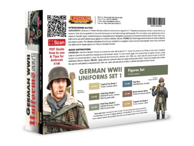 German military uniforms WWII set n.1 