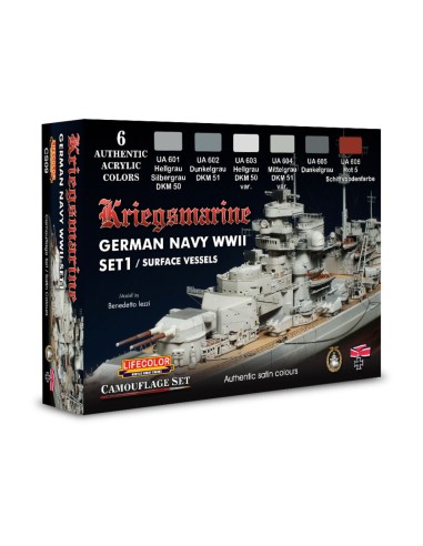 German WWII Kriegsmarine n.1 Camoufl.set 