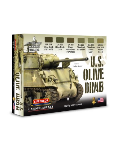 Olive Drab colors 