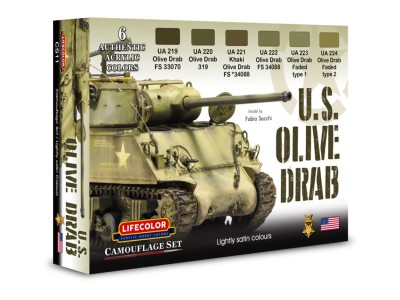 Olive Drab colors 