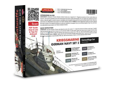 German WWII Kriegsmarine n.2 Camoufl.set 