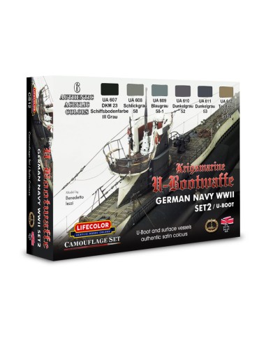 German WWII Kriegsmarine n.2 Camoufl.set 