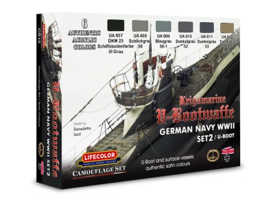 German WWII Kriegsmarine n.2 Camoufl.set 